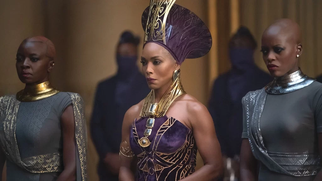 راموندا در Black Panther: Wakanda Forever 2022
