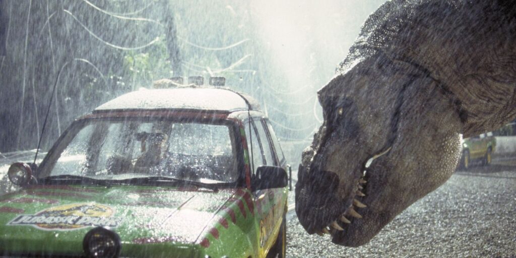 Jurassic Park از فیلم های اقتباسی از کتاب