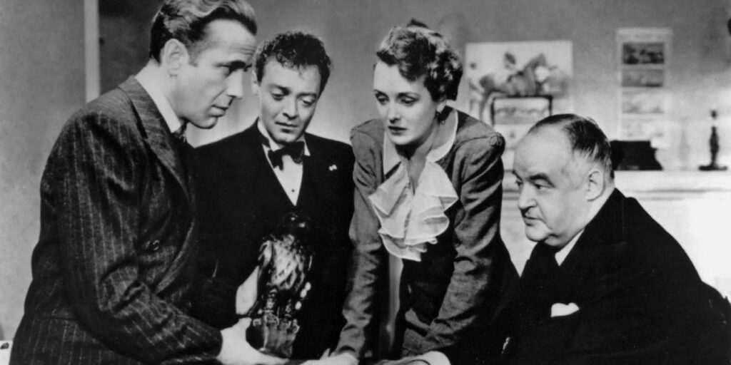 The Maltese Falcon از بهترین فیلم های رازآلود کلاسیک