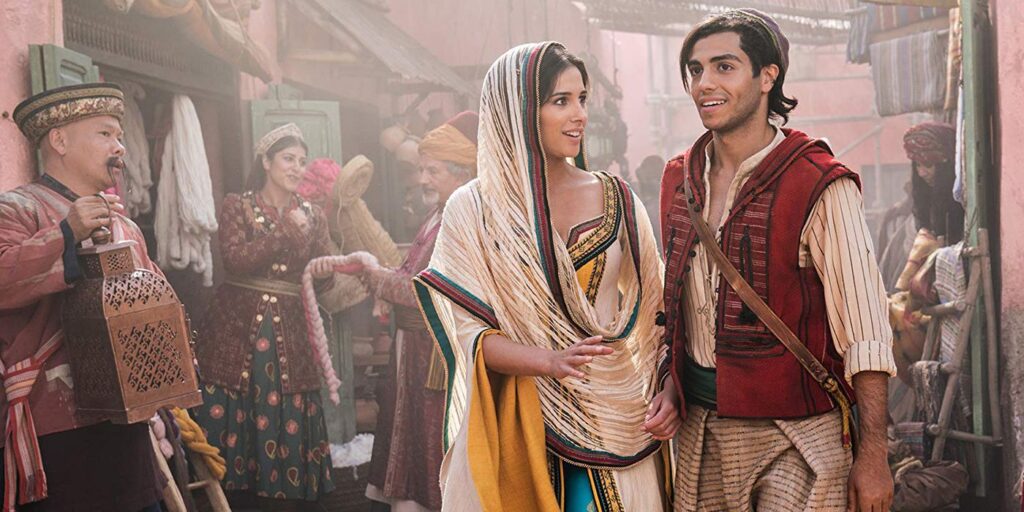 Aladdin از پرفروشترین فیلم های عاشقانه