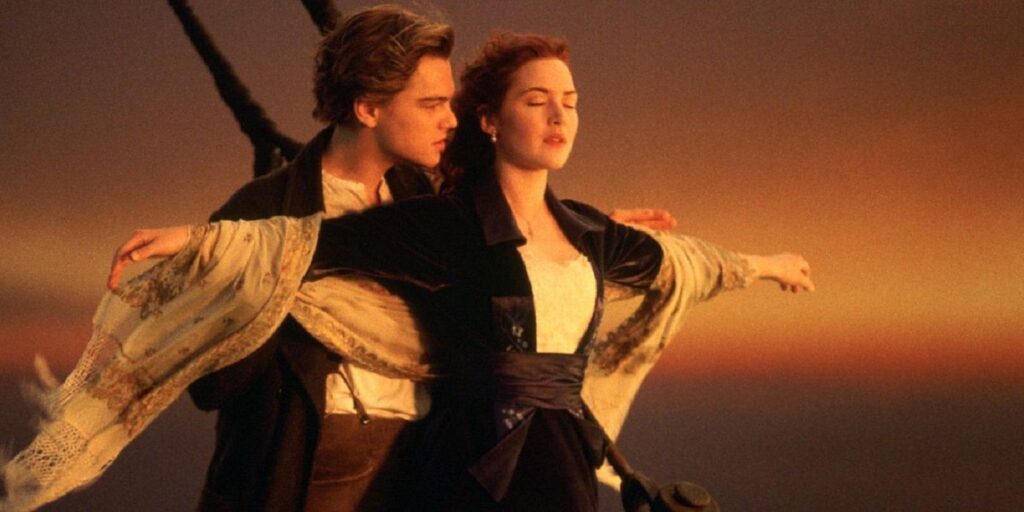 Titanic از پرفروشترین فیلم های عاشقانه