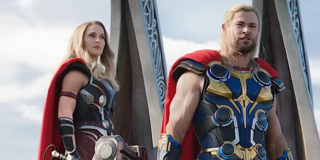 Thor: Love and Thunder از بهترین فیلم های ابرقهرمانی 2022