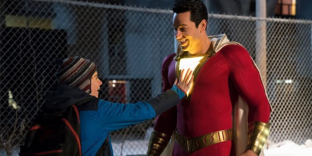 Shazam! از بهترین فیلم های زکری لیوای