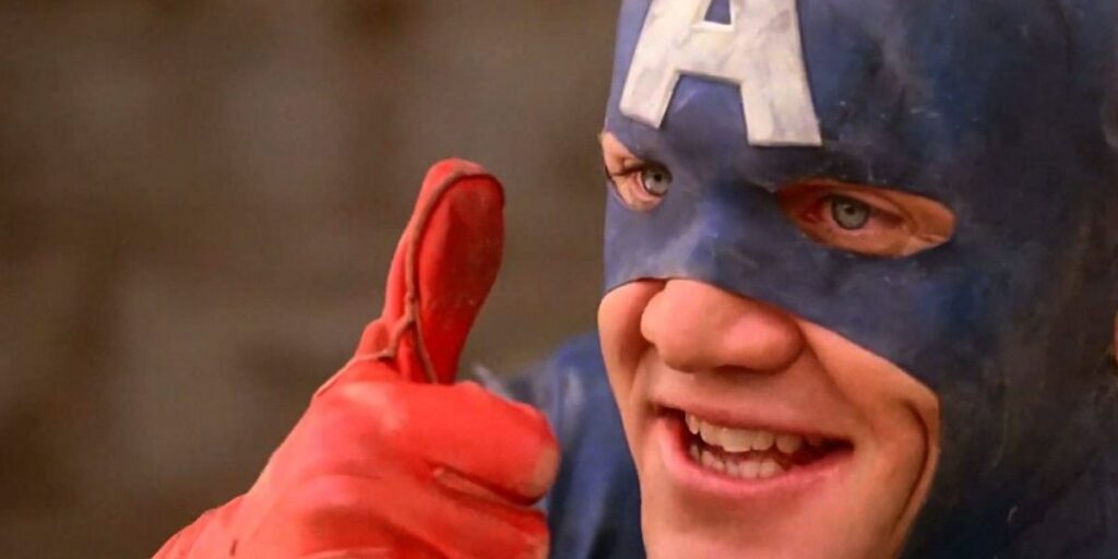 Captain America از عجیب ترین فیلم های ابرقهرمانی