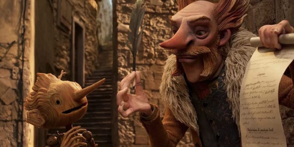 Guillermo del Toro's Pinocchio از بهترین فیلم های کریستوف والتز