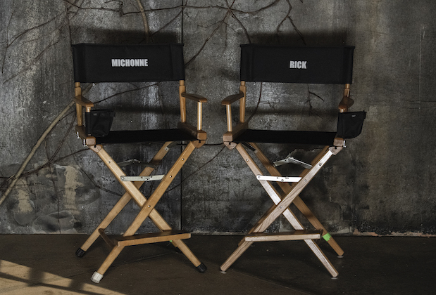 اولین تصویر سریال Rick and Michonne