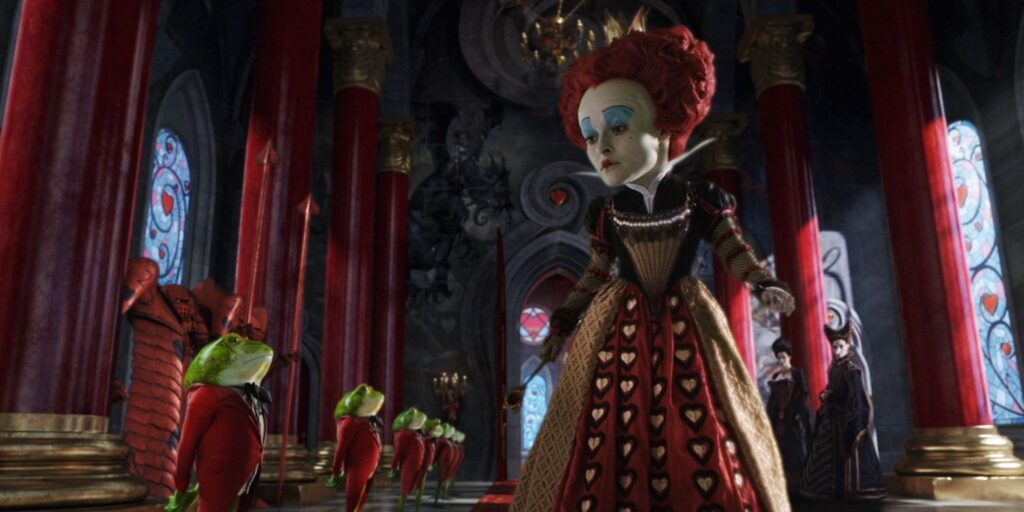 Alice In Wonderland از بهترین فیلم های فانتزی تیم برتون