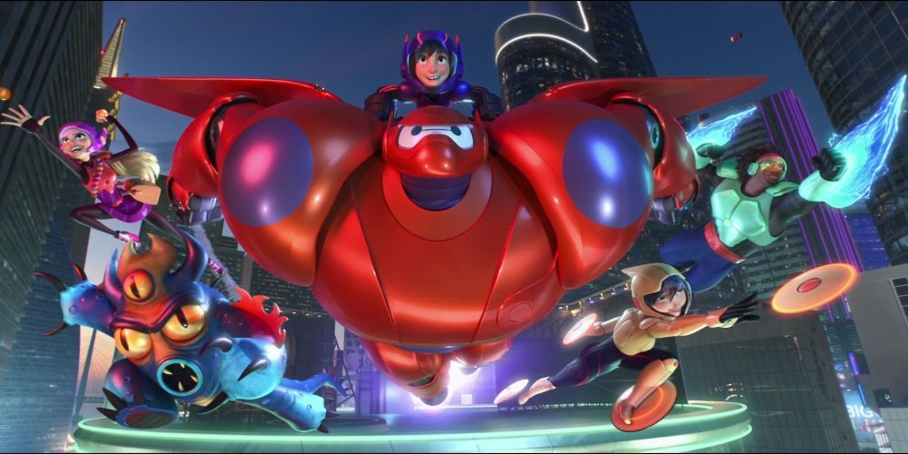 Big Hero 6 از بهترین انیمیشن های اکشن