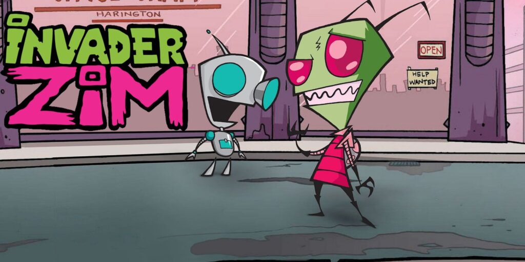 Invader Zim از بهترین سریال های علمی تخیلی دهه 2000