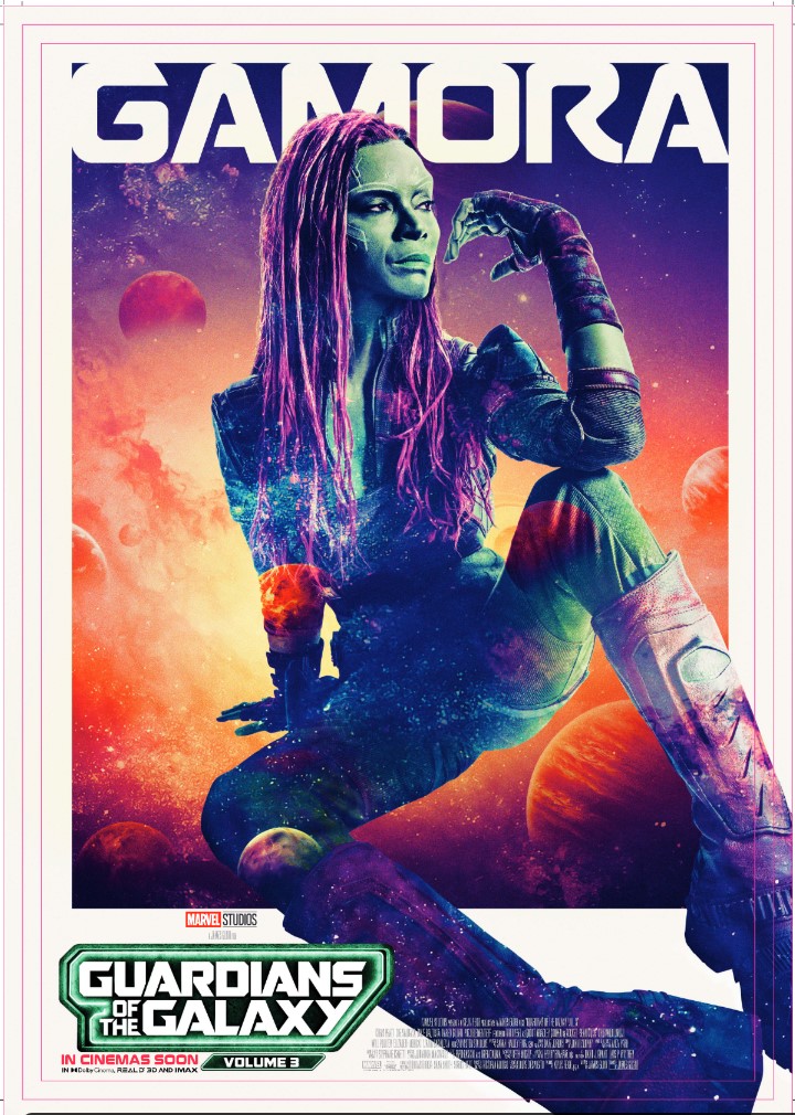 پوستر کاراکترهای Guardians of the Galaxy 3