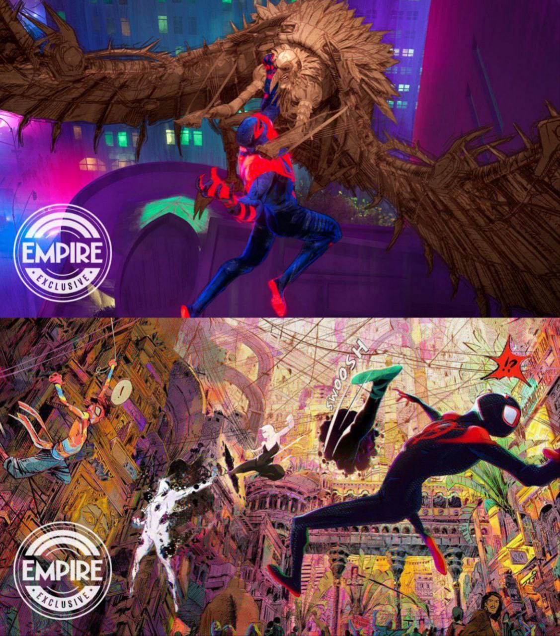 پوسترهای هنری انیمیشن Spider-Man Across
