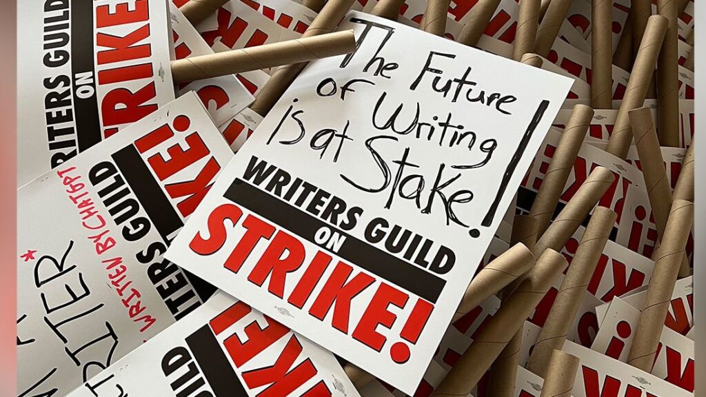 اعتصاب انجمن نویسندگان آمریکا