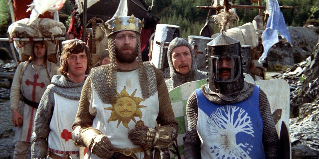 Monty Python and the Holy Grail از بهترین فیلم های دهه 1970