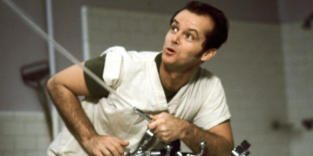 One Flew Over the Cuckoo's Nest از بهترین فیلم های دهه 1970