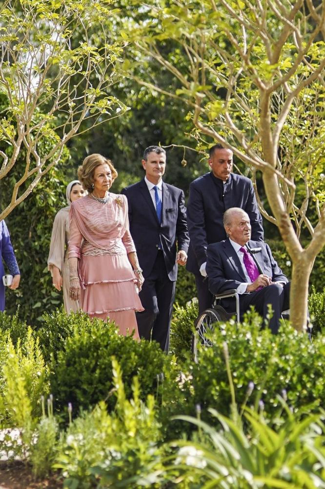 مهمانان ازدواج سلطنتی ولیعهد اردن شاهزاده حسین