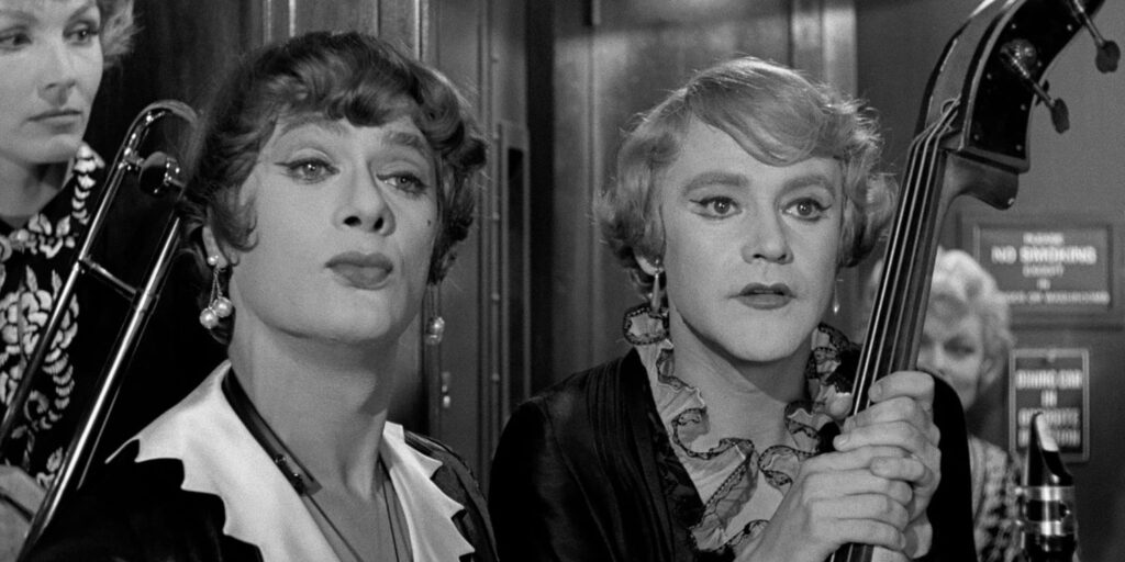 Some Like It Hot از بهترین فیلم های بیلی وایلدر