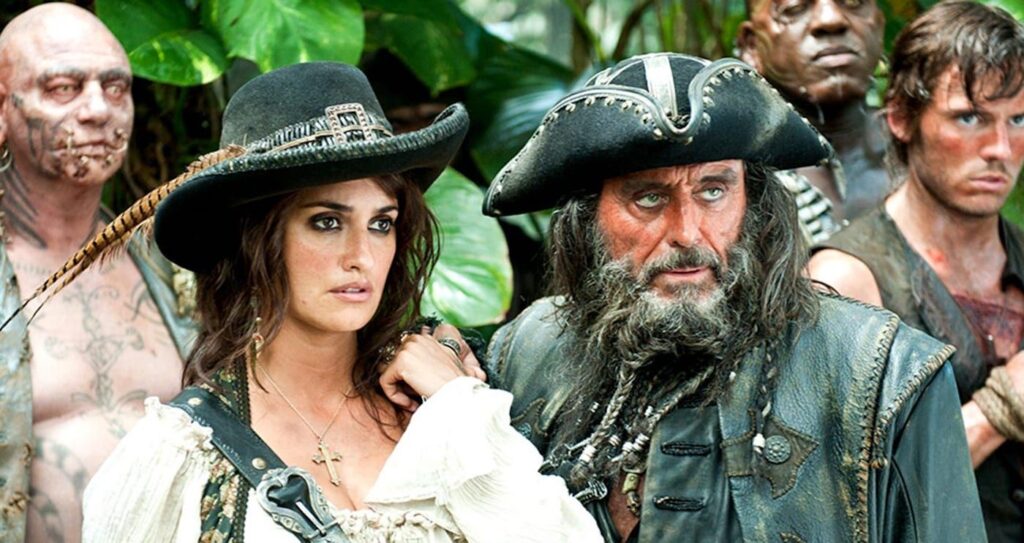 Pirates of the Caribbean: On Stranger Tides از بهترین فیلم های دزدان دریایی کارائیب