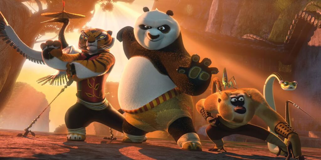 Kung Fu Panda از بهترین فیلم های سال 2008