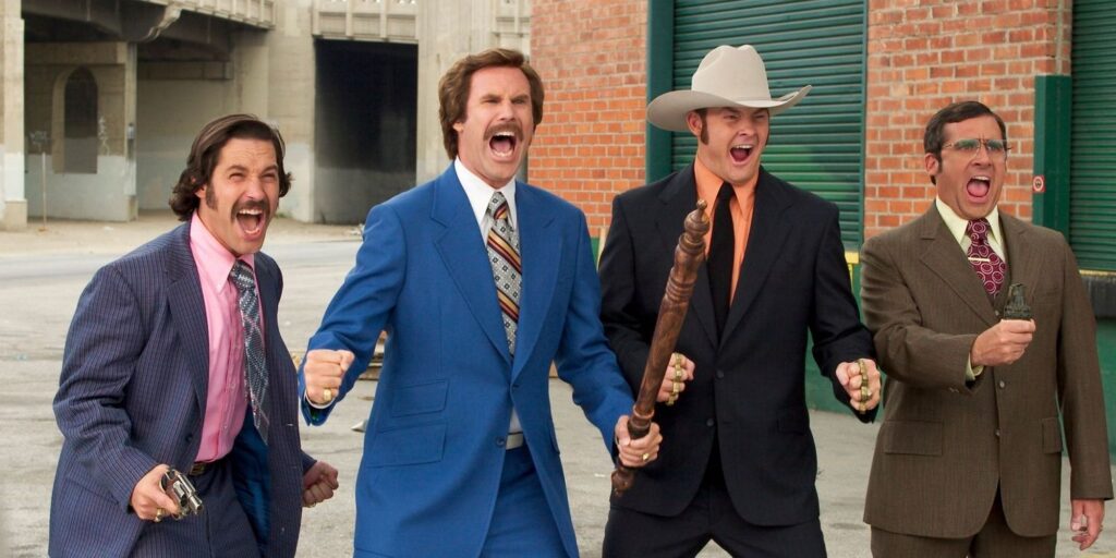 Anchorman: The Legend of Ron Burgundy از بهترین فیلم های سال 2004