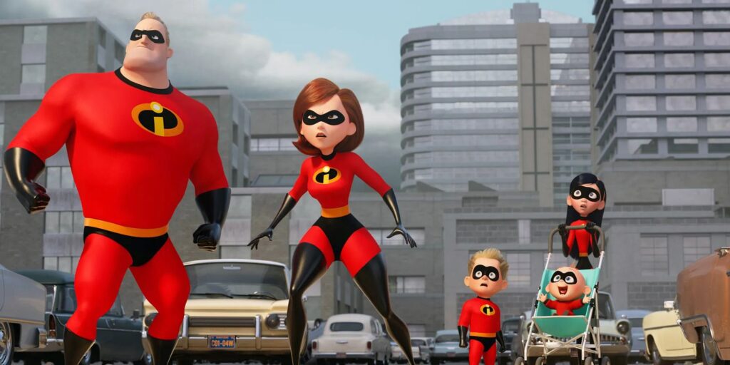 The Incredibles از بهترین فیلم های سال 2004