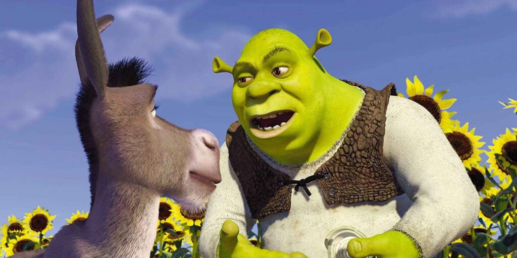 Shrek از بهترین فیلم های سال 2001