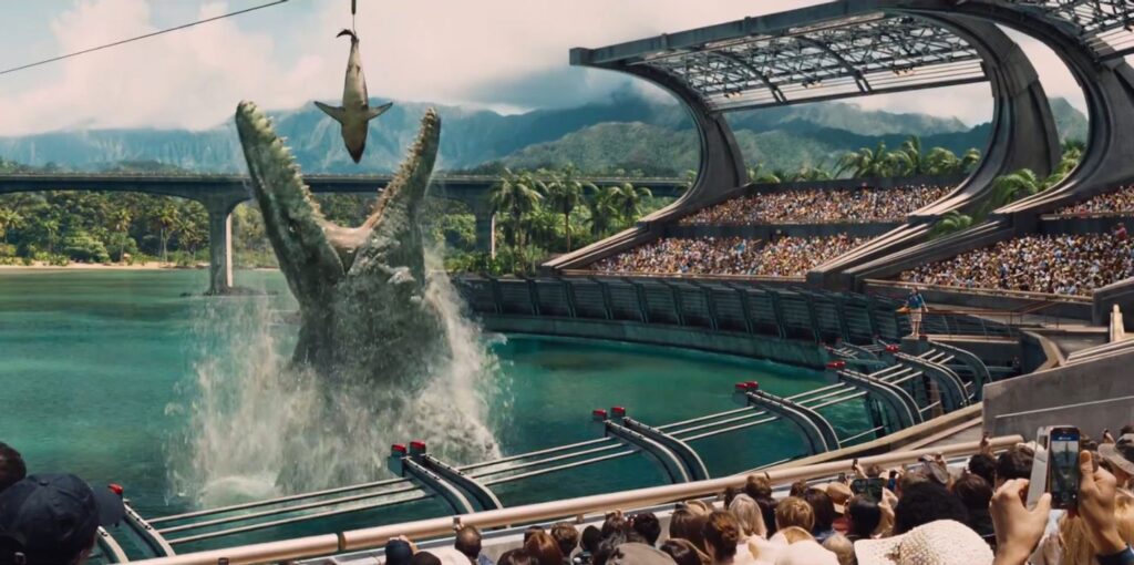 Jurassic World از فیلم های پارک ژوراسیک