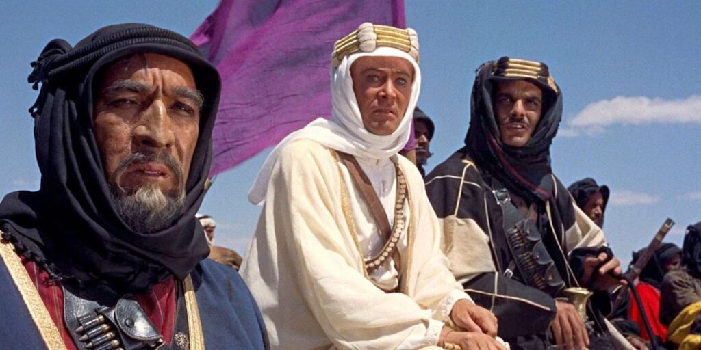 Lawrence of Arabia از بهترین فیلم های آمریکایی