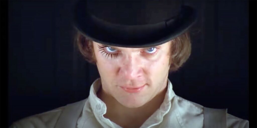 A Clockwork Orange از بهترین فیلم های شبیه American Psycho