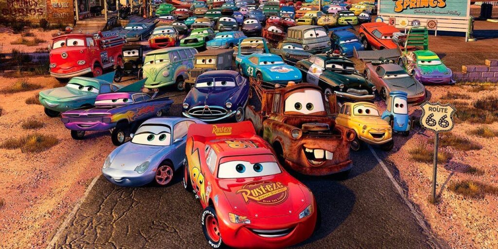 Cars از بهترین سه‌گانه های انیمیشنی