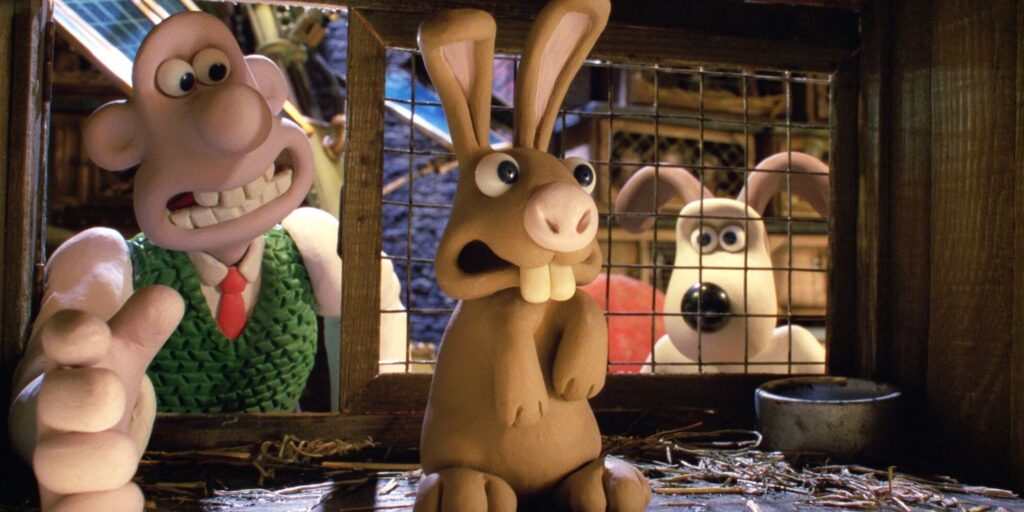 Wallace & Gromit: The Curse of the Were-Rabbit از بهترین فیلم های سال 2005