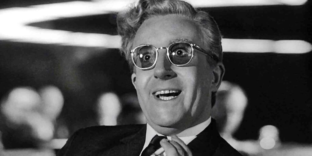 Dr. Strangelove or: How I Learned to Stop Worrying and Love the Bomb از فیلم های پیتر سلرز