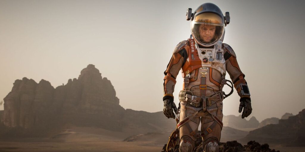 The Martian از بهترین فیلم های ریدلی اسکات