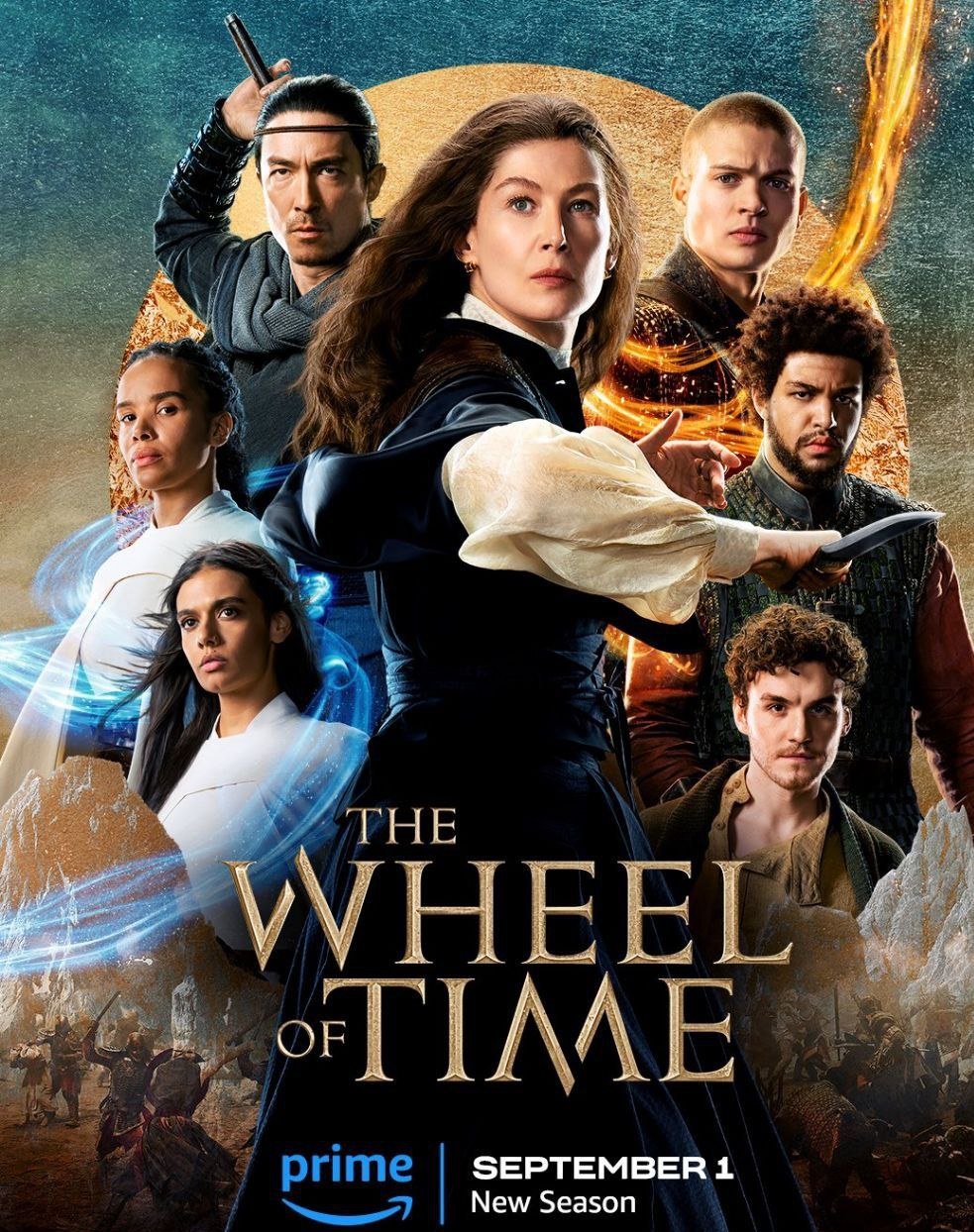 پوستر فصل دوم سریال The Wheel of Time