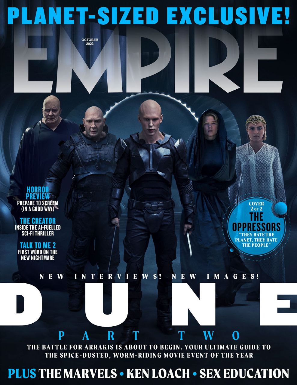 کاور مجله Empire برای Dune 2